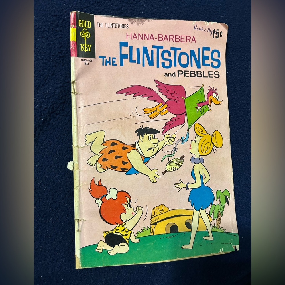 PRICE REDUCED! Rare collectible Vintage 1970 Flintstones & Pebbles Comic Book